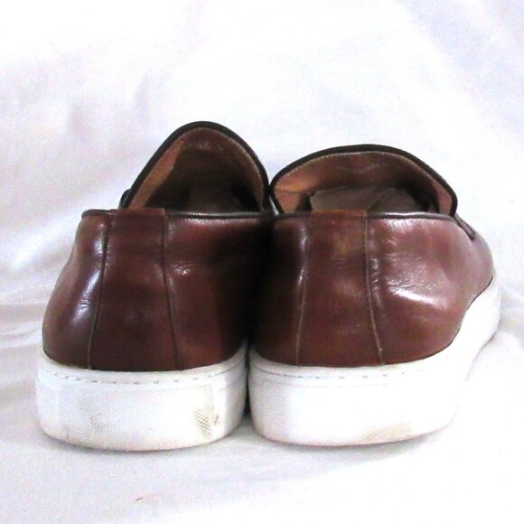 Marc Nolan Brown Boardwalk Shoes Horsebit Loafers Size 15 Casual Leather